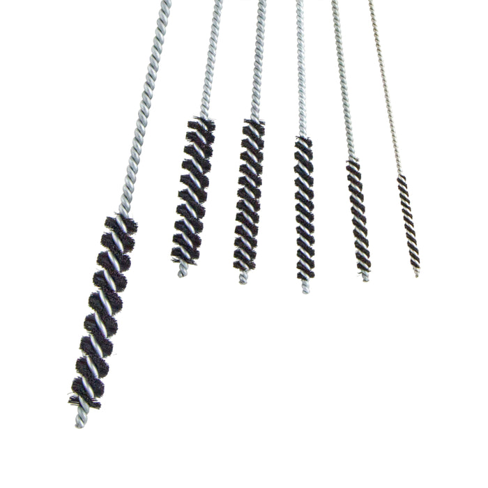 BRM 84HKITA, 6 Piece Brush Kit, Sizes Include Diameters .125" - .437", Natural Bristle