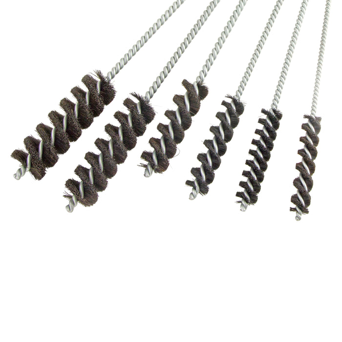 BRM 84HKITB, 6 Piece Brush Kit, Sizes Include Diameters .125" - .437", Natural Bristle