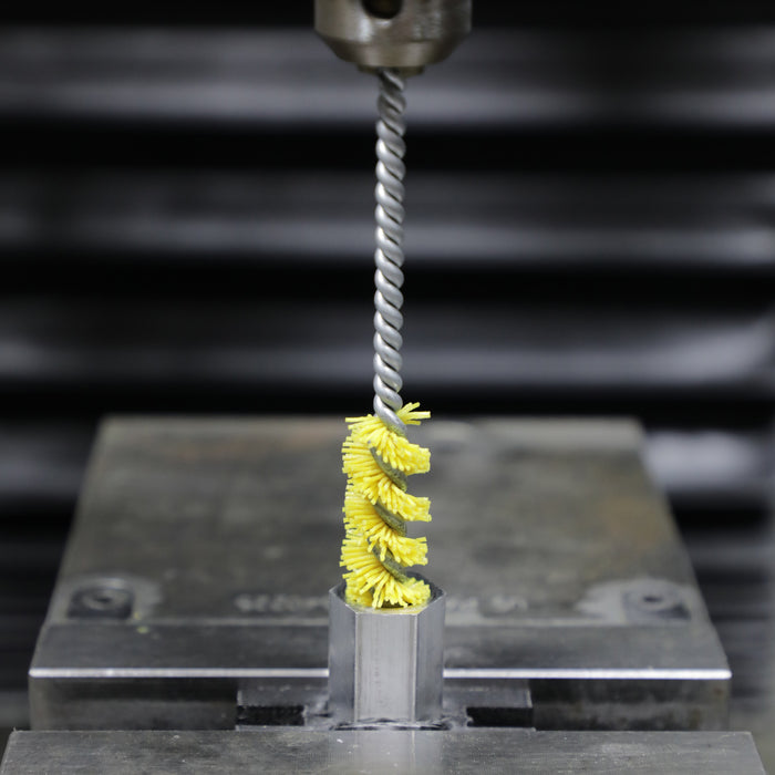 NAMPOWER 8-Piece Thread Deburring Brush Kit, Metric Sizes, 120 Grit, Ceramic