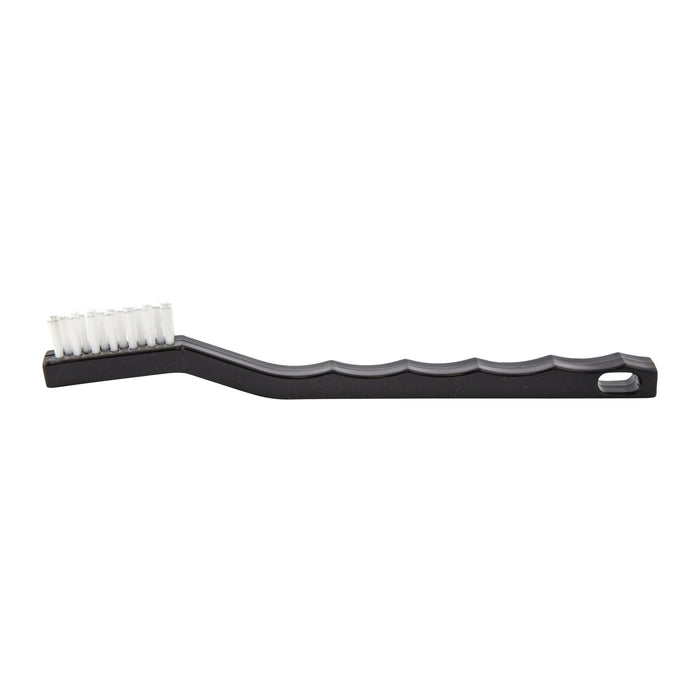 93APN .012 Nylon Scratch Brush, .500 Trim, 7-1/4" OAL, Plastic Handle (Pack of 12)