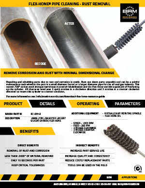 FLEX-HONE®-RUST AND CORROSION REMOVAL