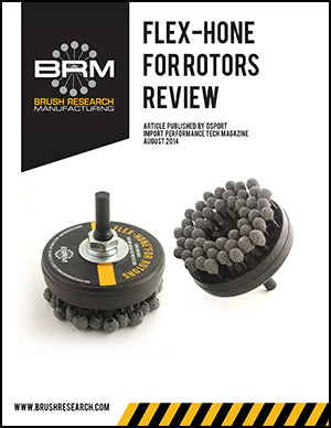 FLEX-HONE® for Rotors - A DIY Disc Brake Surfacing Tool 