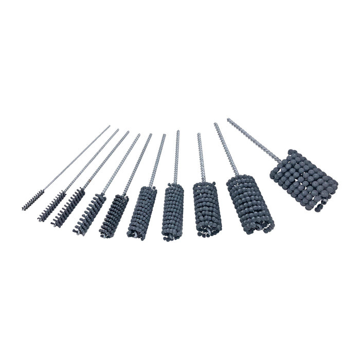 Brush Research BCKDBR12, 10-Piece Deburring FLEX-HONE® Kit, 120 Grit, Silicon Carbide