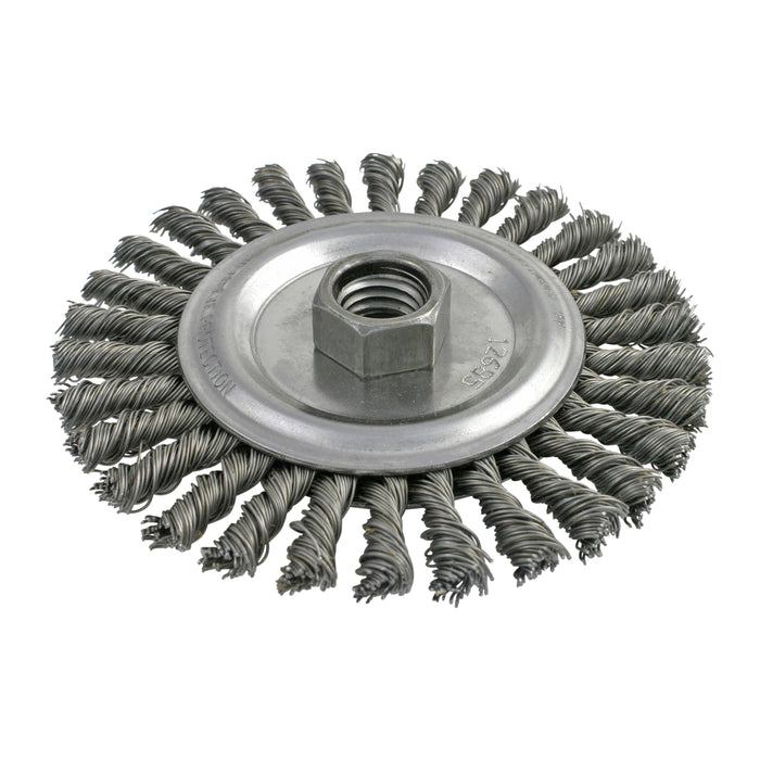 BRM BSTCM10220, 4" Dia. Stinger Bead Wheel,.020 CS, 5/8-11" Arbor Hole, .875" Trim, .187" Face Width