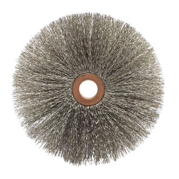 BRM C312S08C 3-1/2" Dia. Copper Center Wheel, .008 SS, 1/2" Arbor Hole, 1.312" Trim, .625" Face Width
