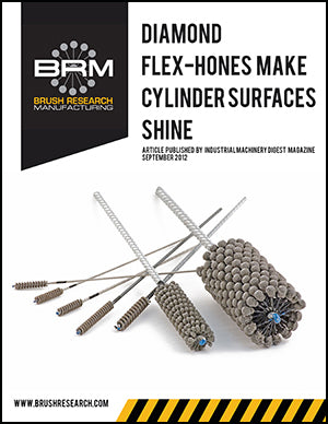 Diamond FLEX-HONE® Tools Make Cylinder Surfaces Shine