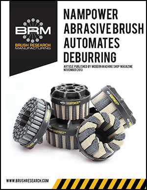 NAMPOWER-Vise Manufacturer Uses Abrasive Disc Brushes to Automate Finishing