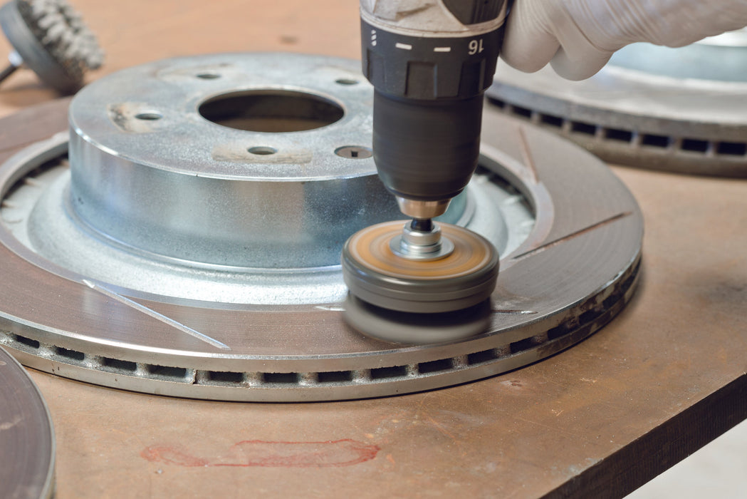 BRM RMFH120Z25 FLEX-HONE® for Rotors 120 Grit Zirconia Alumina #1525 Medium