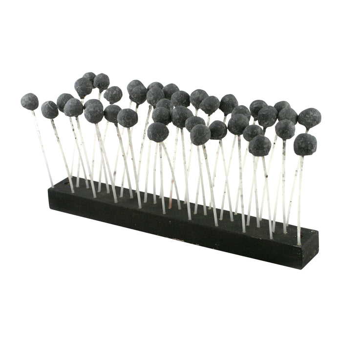 BRM GBDXD600 FLEX-HONE® D Section, For GBDX Series, 600 Grit, Silicon Carbide