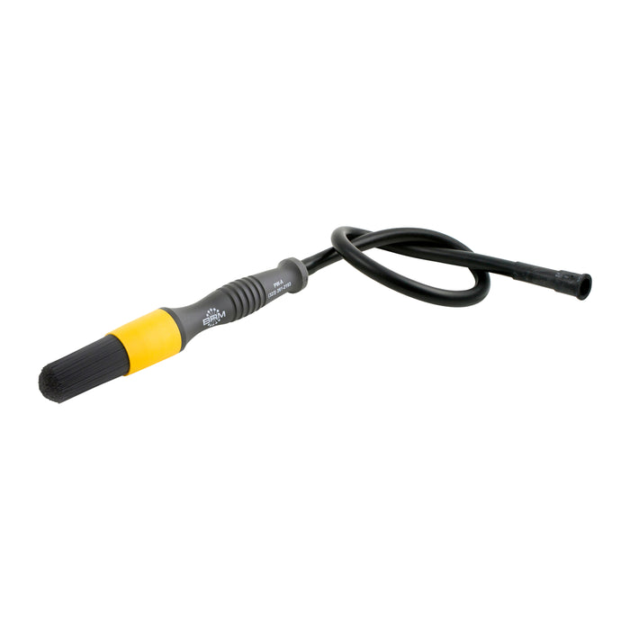 BRM PWA Parts Wash Brush, Straight Handle, Flow Thru Style With Tube