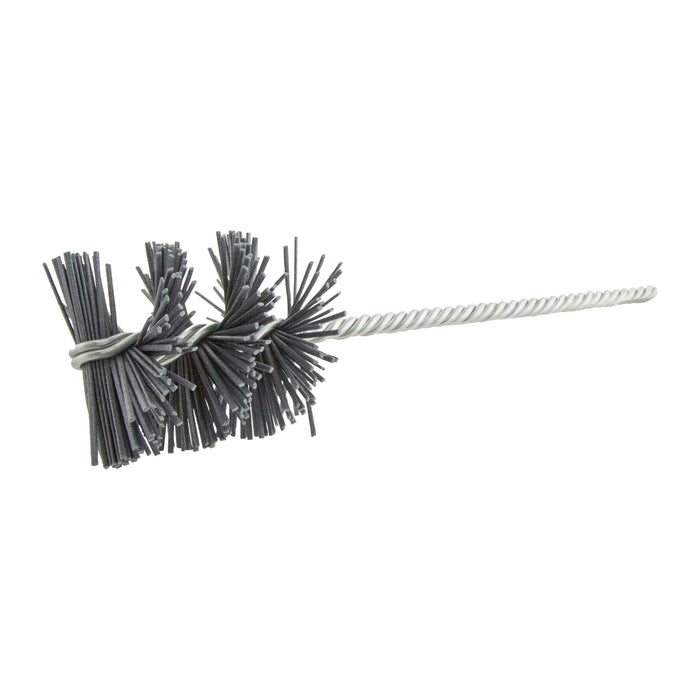BRM 14539 Rectangular Filament Abrasive Nylon Brush, For Holes Between 3.000-3.500, 120SC